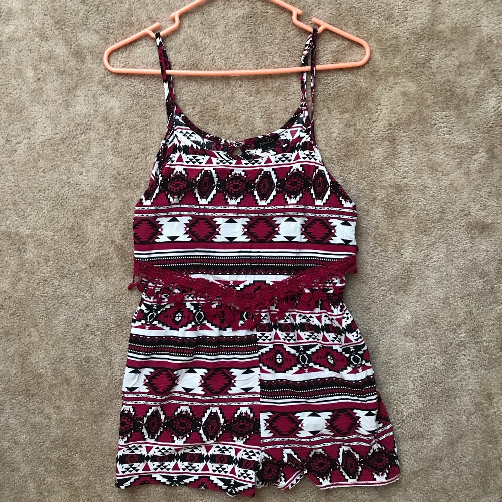 Magenta Romper